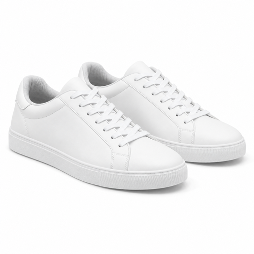 Smooth-Panel Everyday Sneakers